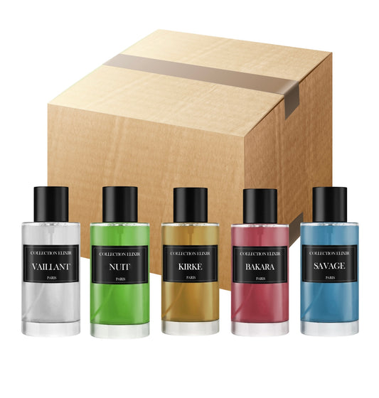 LOT DE 5 PARFUMS - Collection Élixir 4,00€/l'u